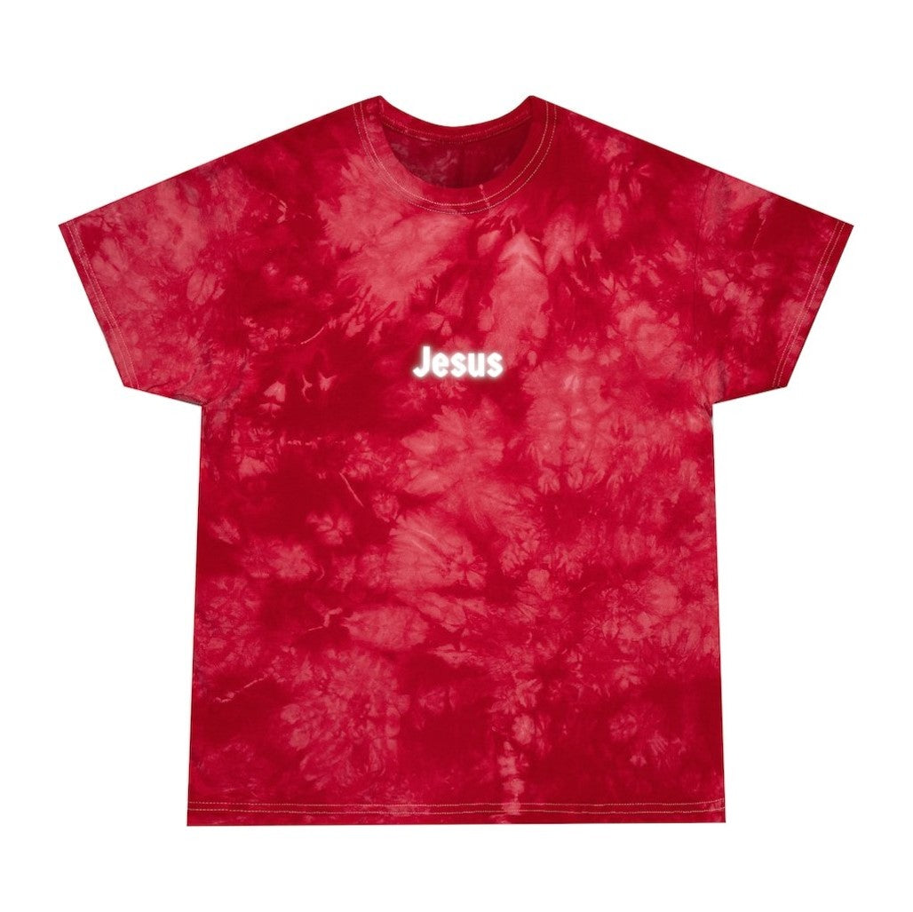 Tie-Dye Glowing Jesus (Unisex Tee)